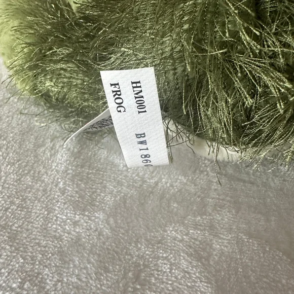 Baby Ganz Webkinz Shaggy Green Frog Plush 7" Stuffed Animal - No code - Picture 2 of 6